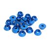 Arruela de Guarda-lamas Azul Royal Diâmetro Externo 12mm Junta para Soquete