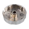 Lettmontert badekar roteringsknapp med attraktiv kromfinish 75mm