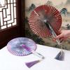 Folding Fan for Portable Use, Ancient Style Magnetic Fan, Chinese Style, Special Fan for Hanfu Dance, Portable Fan for Girls, Traditional Chinese