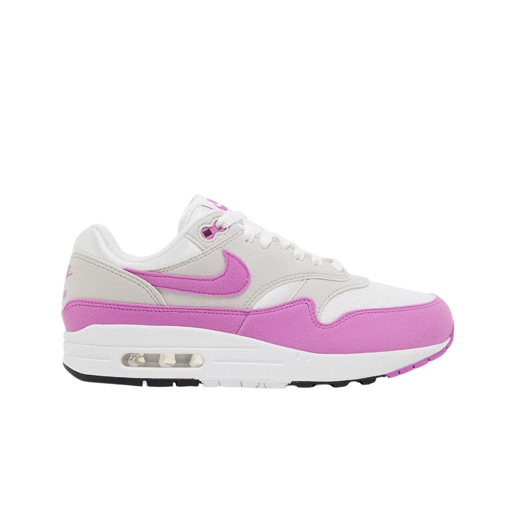 (w) Nike Air Max 1 Neutral Grey Fuchsia Dream