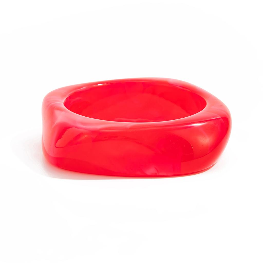Exaggerated Wind Irregular Translucent Bracelet Female, Personalized Acrylic Geometric Bracelet