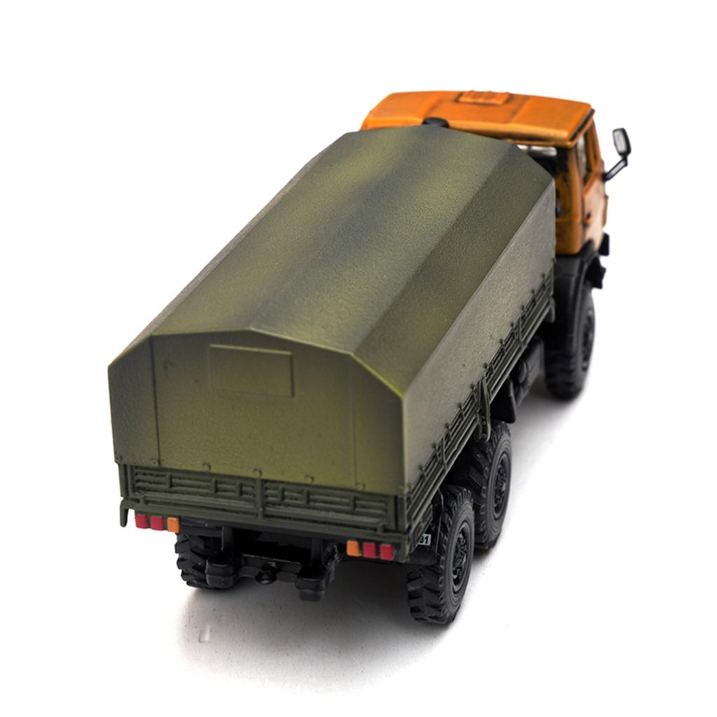 1/72 LE12061LA Russian KAMAZ43101 Truck Model Engineering Vehicle Painting Finished Product Collection Model