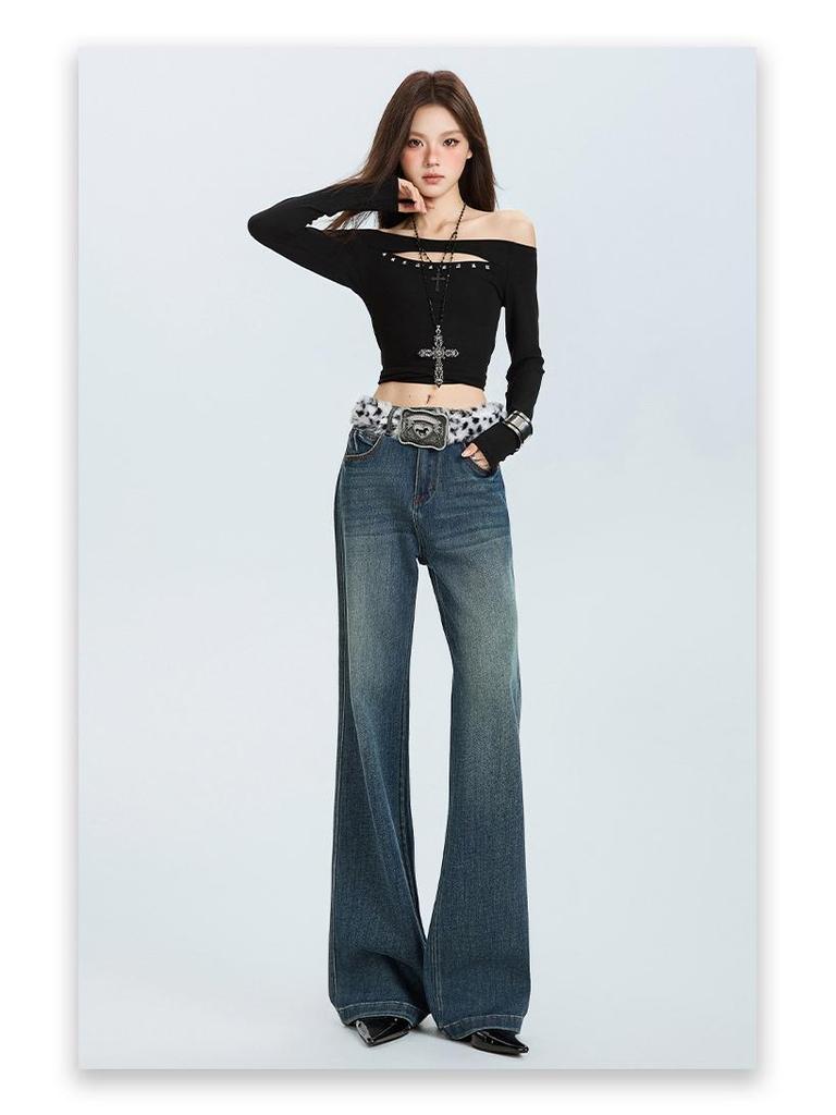 2025 Retro Summer Slimming Flared Women's Jeans