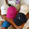 Girl High Ponytail Children's Baseball Cap Solid Color Love Heart Embroidery Kids Sun Hat Cotton Soft Baby Peaked Cap Outdoor