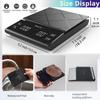 Kitchen Scale 3KG/ 0.1g Digital Coffee Timer LCD Display Pour Over Drip Espresso Balance Precision Milk Powder Cooking Baking