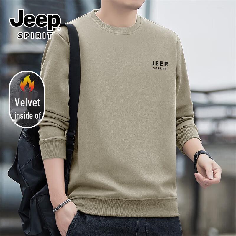 Мужской свитшот с круглым вырезом JEEP SPIRIT 2XL