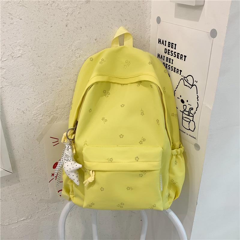 Schoolbag Refreshing Mint Backpack Simple Large-capacity Student Schoolbag New Korean Fresh and Sweet Little Girl Backpack