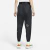 Nike Adjustable Waistband Drawstring Woven Joggers Women Bottoms Black DJ8997-010