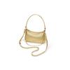 New CHARLES&KEITH Synthetic Leather Shoulder Bag Crossbody Bag Handbag Small Size Women's Noir Black/Silver/Gold CK2-80151362-A