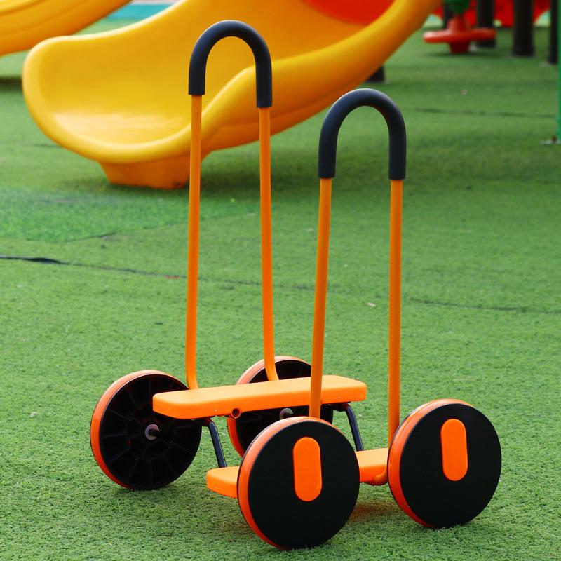 Kids  Indoor Pedal and Balance Bike - Four-Wheel Sensory Training Toy for Toddlers