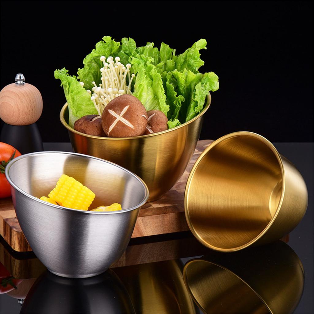 Large Capacity Slanted Lettuce Bucket Stainless Steel Bevel Vegetable Serving Bowl Cooking Basin for Kitchen Use