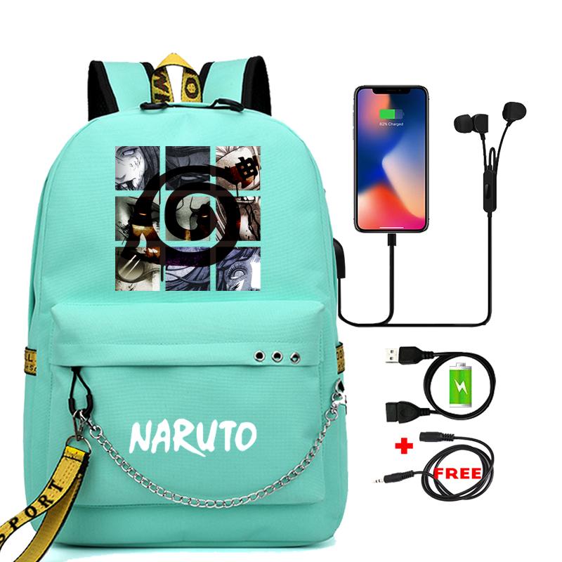 Anime Bookbag Teenage Backpack Unisex School Bag for Boy Girl Cartoon Printing Laptop Bagpack Back To School