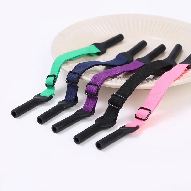 Sports Glasses with Glasses Lanyard Anti-slip Glasses Chain Glasses Accessories Children's Adult Sunglasses Buckle Rope