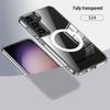 Compatible Samsung S26 Ultra Transparent Frosted Magnetic Airbag Drop-Proof Protective Case