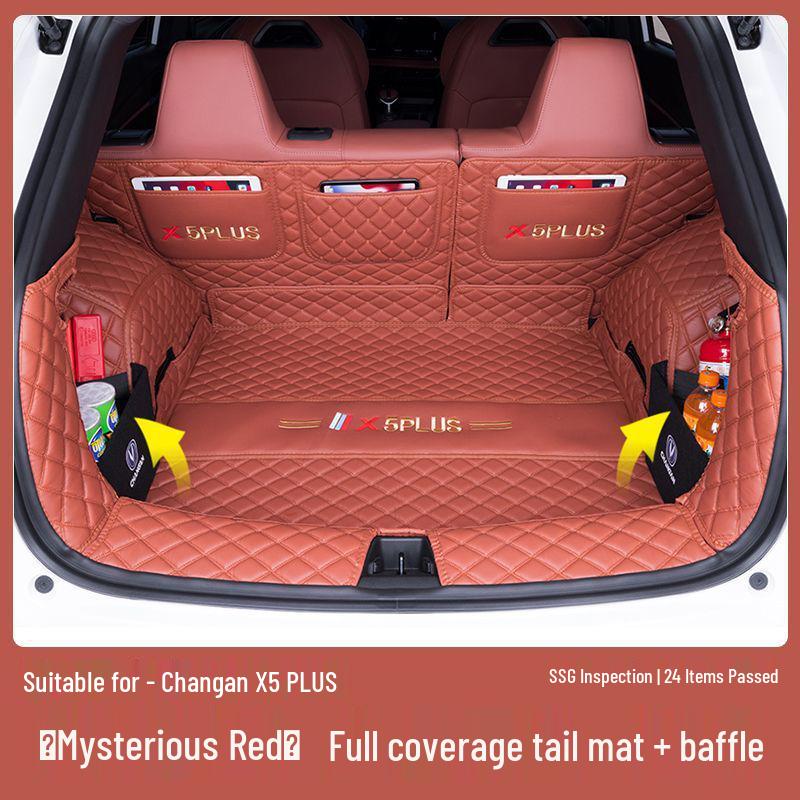 Compatible Trunk Mat for 26 Changan Second-Gen X5Plus Models - Custom Interior Tail Box Mat