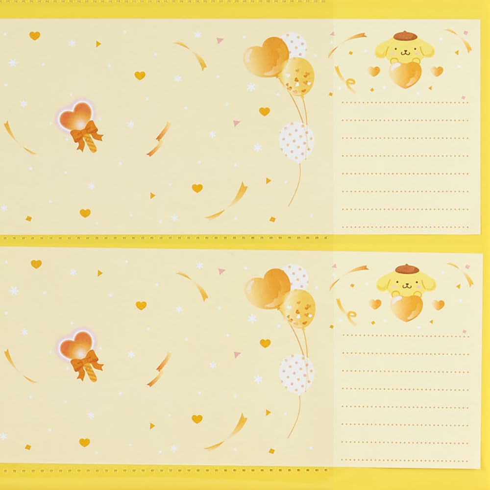 Sanrio Enjoy Idol Pompompurin Pocket 20 X 28 X 2 353680 File, Cm, Character,