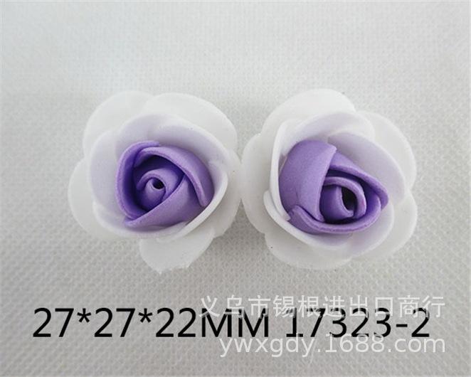 Handmade Multi-Color Mini Foam Rose Buds for Wedding Bouquets