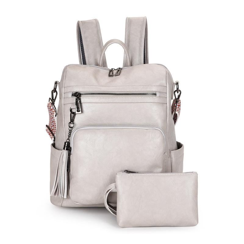 Backpack Lightweight Girls Retro Backpack, Large Capacity Ladies Backpack