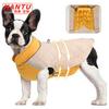 Multicolor Autumn & Winter Dog Jacket - Warm, Cold-Proof, Thickened Cotton