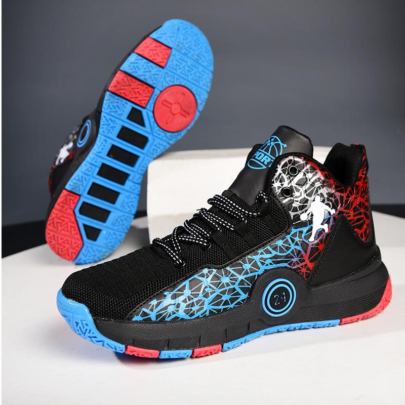 

Basketball shoes are hot in the city, sports running shoes, raw marshmallows, colorful low-top sneakers, friction sound 36