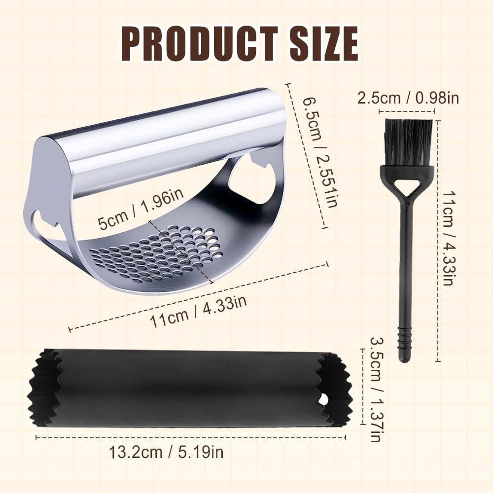 Manual Garlic Chopper Multi-function Garlic Smasher New Garlic Mincer Tool  Kitchen Tool