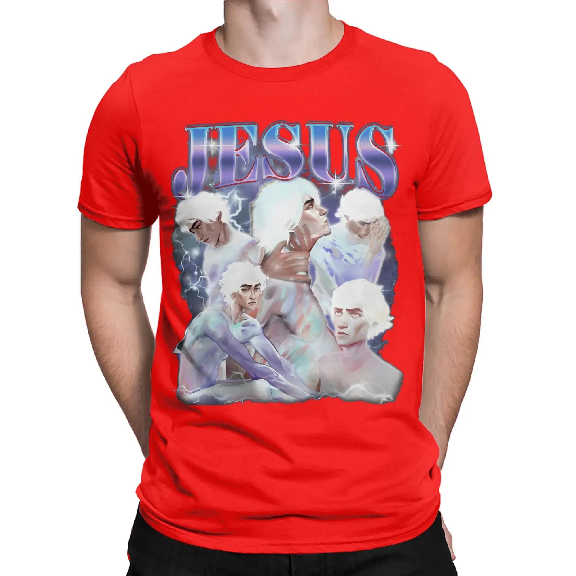 arcane viktor arcane jesus game Printed T Shirts Men Women Pure Cotton Tee Shirt Clothing S