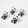 Animal Model Panda Sculpture Ornament Creative Desktop Office Decoration Car Decor Collectible Figurines Car Dashboard Ornament
