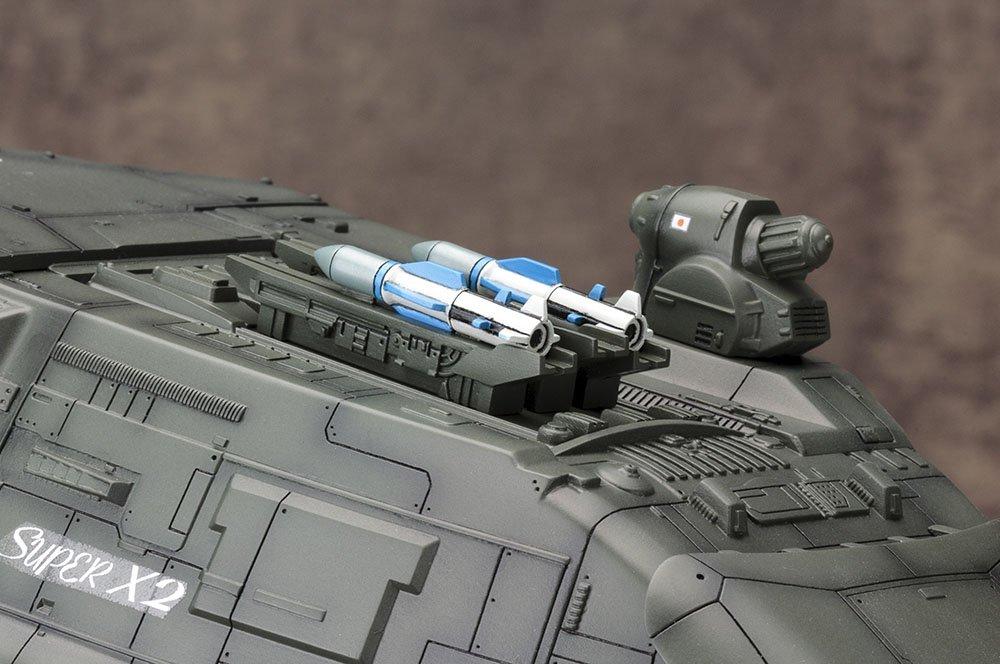 Kotobukiya Godzilla vs. Biollante Super X2, 1/144 scale plastic model, approximately 250mm in length