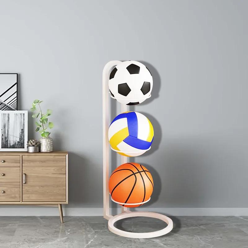 Indoor Basketball Storage Rack Put Ball Football Storage Basket Placed Rack Kindergarten Volleyball Stand Holder Space