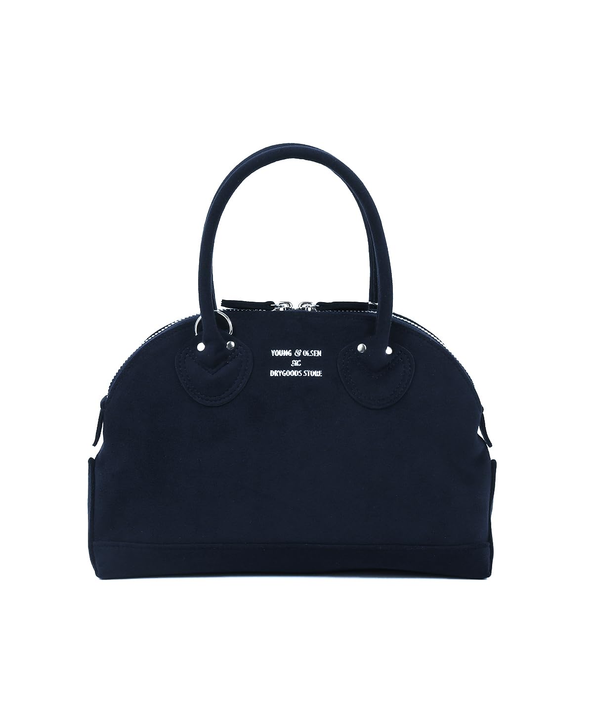 

Young Olsen Ultrasuede Zip Boat Dark Navy & Bag, Small, Women s,