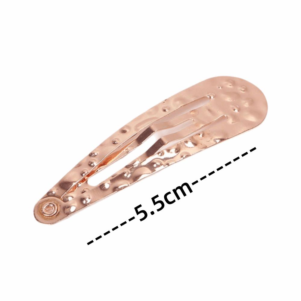 Europe & America Style BB Hairpin Y2K Metal Side Hairpin Fashion Hair Clip  For Women Girls