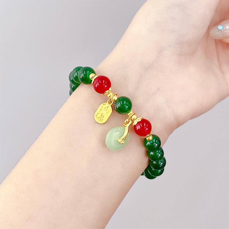 

Корейский розовый кристальный браслет с подвеской в виде цветов и бабочки из бисера для женщин, милый браслет-цепочка из бусин, ювелирные изделия в подарок для девушки A25