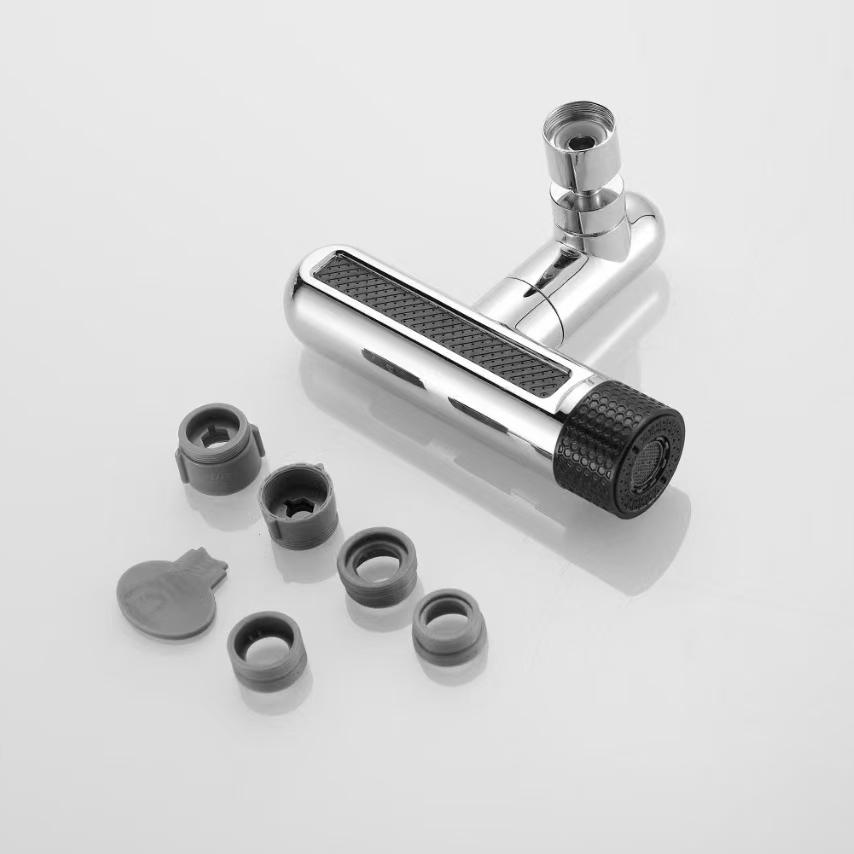 

Кухонный смеситель с водопадным изливом, брызгозащищенный, универсальный, вращающийся на 360°, аэратор, 6 режимов, многофункциональный кран, насадка-удлинитель