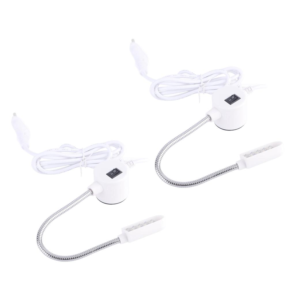 2pcs LED Sewing Machine Light Flexible Work Sewing Light with Magnetic Base