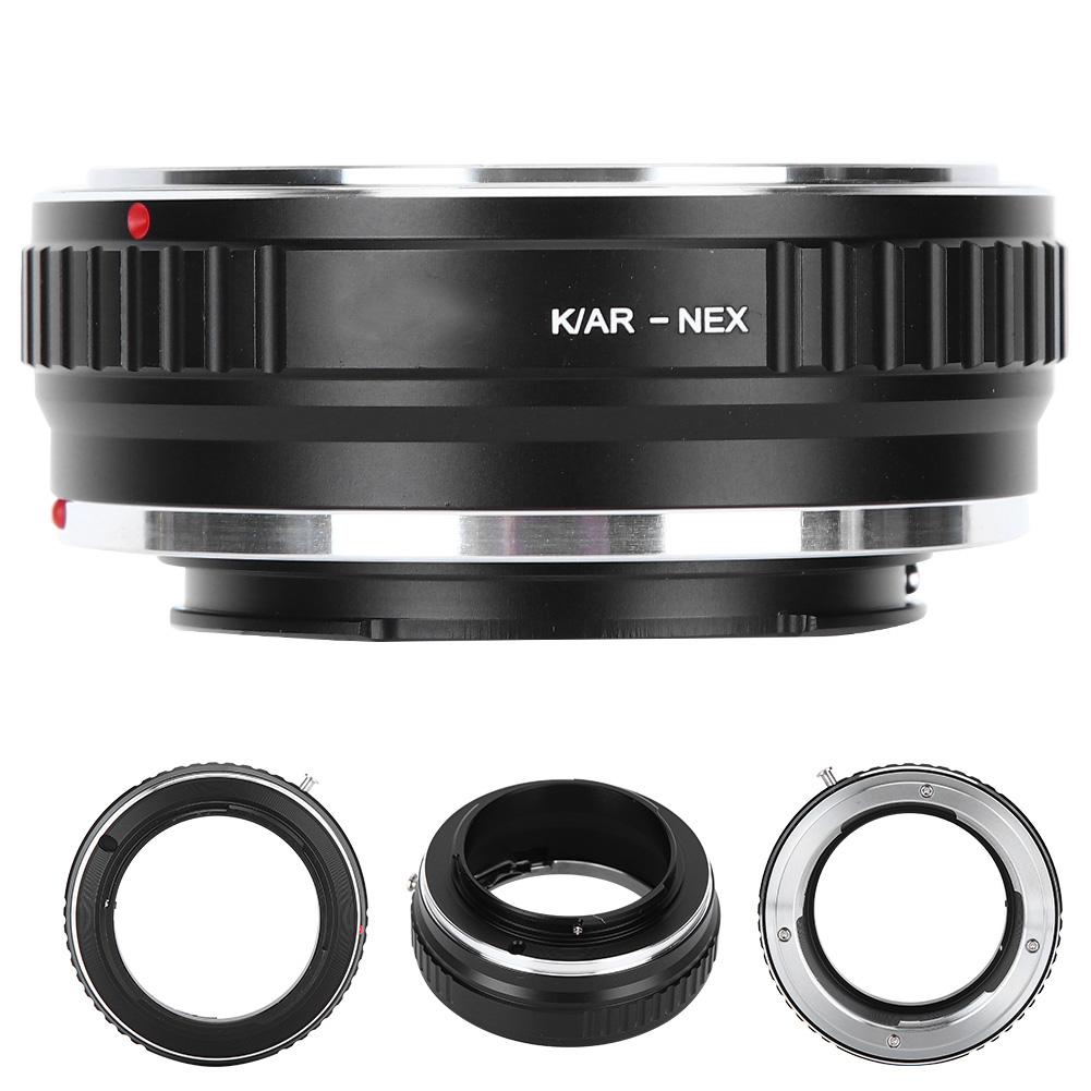 Fikaz K AR‑NEX Lens Adapter Ring for Konica AR Mount Lenses To for Sony E Mount Camera