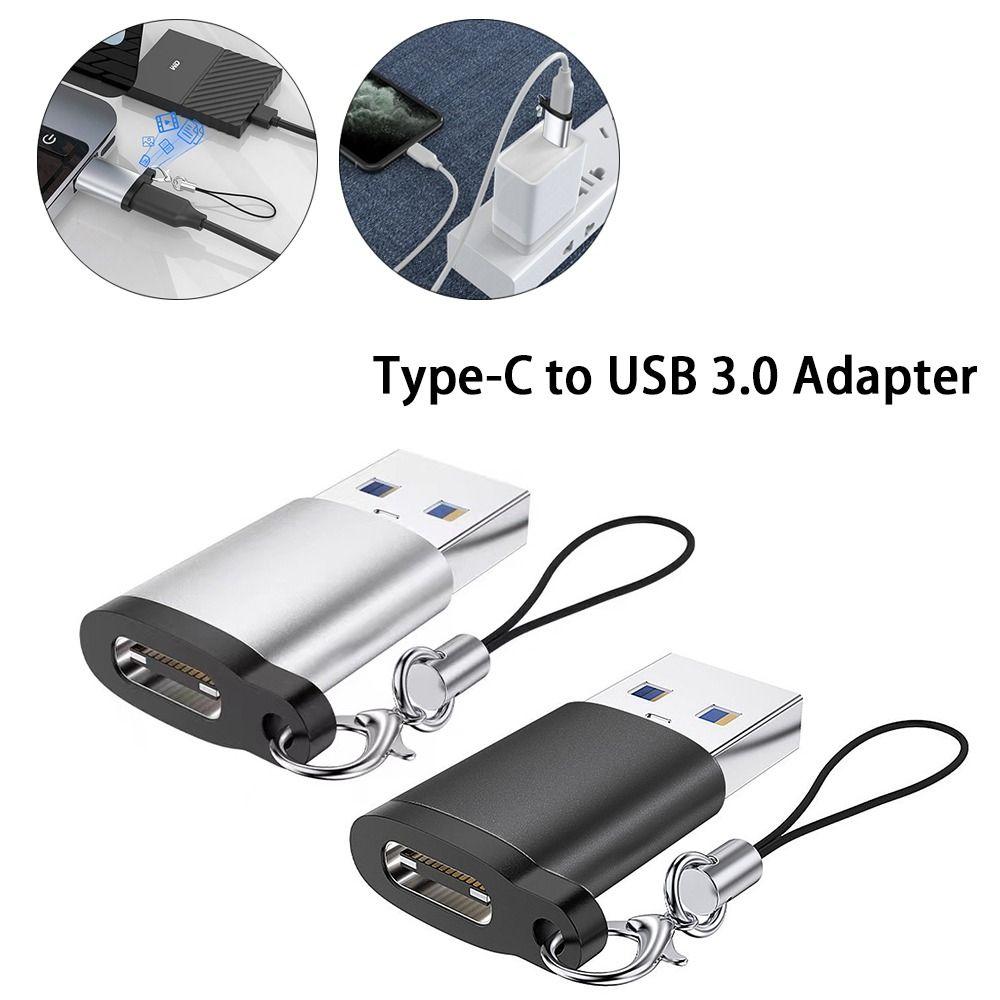 

Metal 5Gbps Data Converters Adapters for Advanced Phone Charging Data Transfer чорний