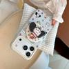 Cute Puppy Magnetic Mount Phone Case for iPhone 16, iPhone 17, and iPhone 17 Pro Max