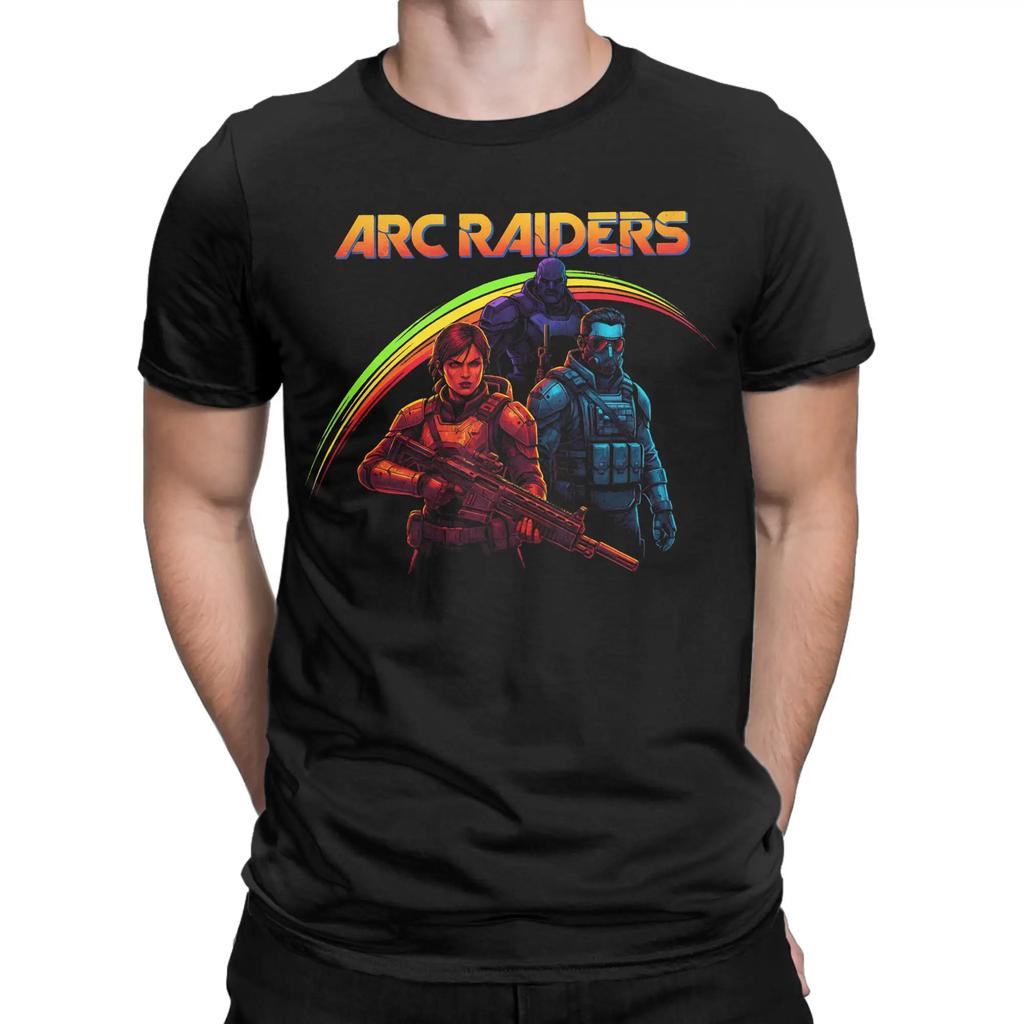 Shoot Game Arc Raiders T Shirts for Men Women Cotton Novelty TShirt Round Collar Tee Shirt Clothing 2026  Arc Raiders T Shirts