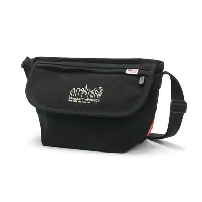 Originální taška přes rameno MP1603CNVS Casual Messenger Bag Canvas BLACK [Manhattan Portage] [Oficiální]