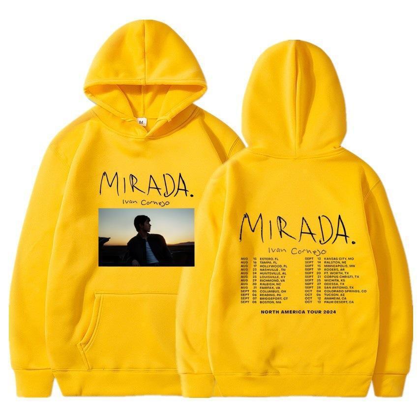Men's 2026 Spring/Autumn Retro Trendy Hooded Pullover Sweatshirt - Loose High Street Style