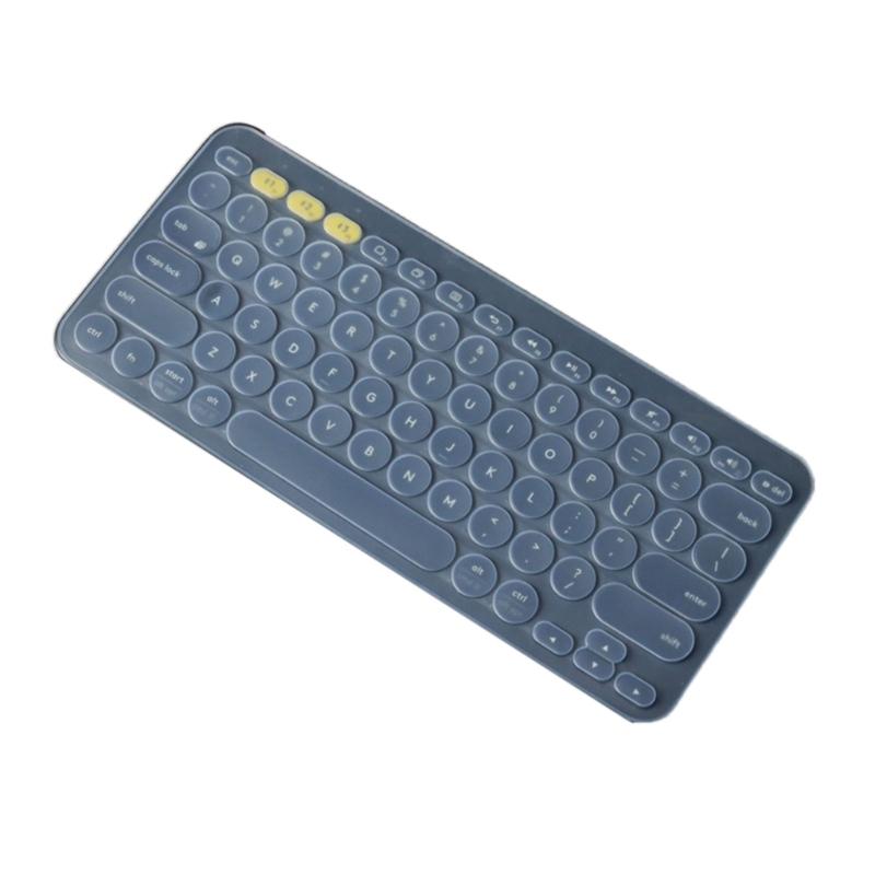 Flexible Silicone Keyboards Cover Slim Fit Design Waterproof Protections Easy Maintenance Protector Skin For K380