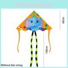 Weifang Hongyun New Children's Cartoon Triangle Princess Kite Line Wheel Easy To Fly Rainbow Long Tail Curved Edge Kite