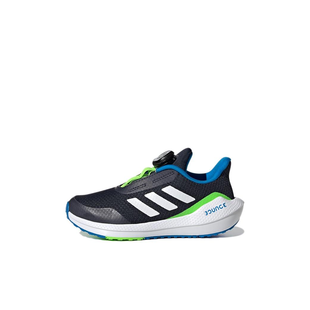 

new Adidas EQ21 Run Boa Bounce Abrasion Resistant Low Top Kids Running Shoes Blue Kids 36