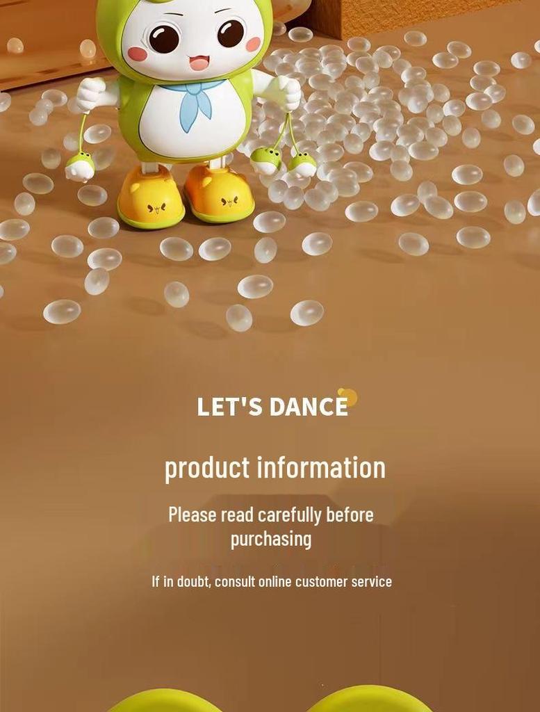 Dancing Frog Robot Toy with Lights & Music - Educational Gift for Kids