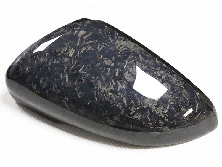Carbon Fiber Replacement Rearview Mirror Cover for Volkswagen Golf 6, Touran, Bora, New Lingyu