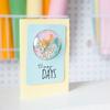 Recharge pour shaker box - SIZZIX - Shaker dômes circle 2 - 8 pièces - Mixte - Adulte