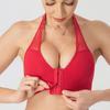 Breathable Halter Neck Sports Bra For Yoga Women No Underwire