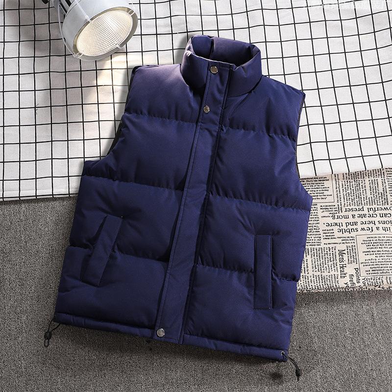 Autumn and Winter Vest Handsome Stream Vest Warm Vest Teen Sleeveless Sports Outside