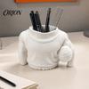 Desktop Makeup Brush Holder Basketball Player Pen Holder, 3D Printed Sports Themed Organizer, Theme Party Favors Funny Pencil Cup, Novelty Gift