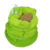 Long-haired Nest Cartoon Monster Pet Nest Mat Dog Nest Cat Nest Universal Washable Creative Personality Cute Plush for All Seasons